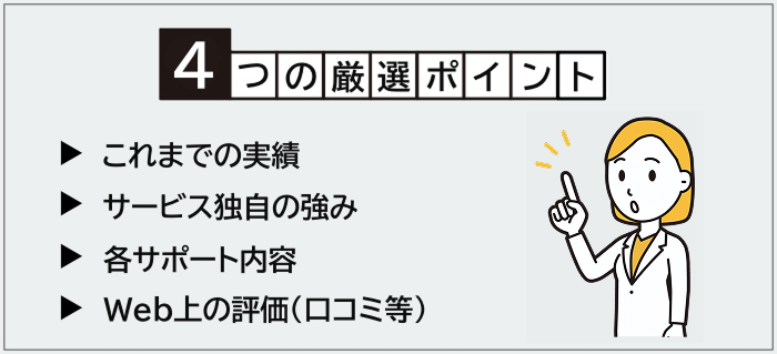 研究開発向け転職エージェント・サイトの厳選ポイント