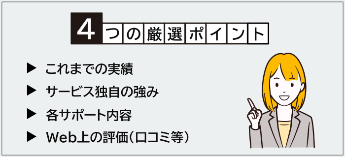 スカウト型就活サイトの厳選ポイント